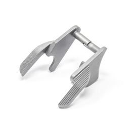 Fusion Firearms 1911 Ambi Thumb Safety – Extended, Combat Paddle, Bar-Stock, Stainless Matte