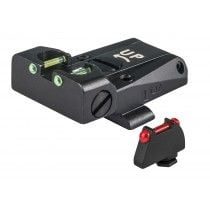 Fusion Firearms Glock 17 – 43 – Fiber Optic Adjustable Sight Set