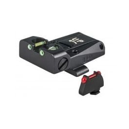 Fusion Firearms Glock 17 – 43 – Fiber Optic Adjustable Sight Set