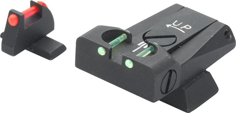 Fusion Firearms H&K – USP 45, USP 40 – Fiber Optic Adjustable Sight Set