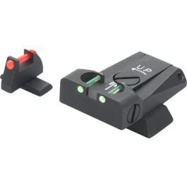 Fusion Firearms H&K – USP 45, USP 40 – Fiber Optic Adjustable Sight Set