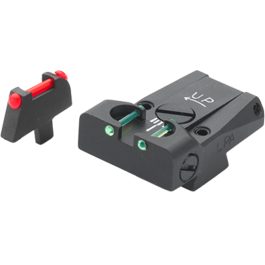 Fusion Firearms LPA TTF75CZ Fiber Optic Sight Set for CZ Old Models