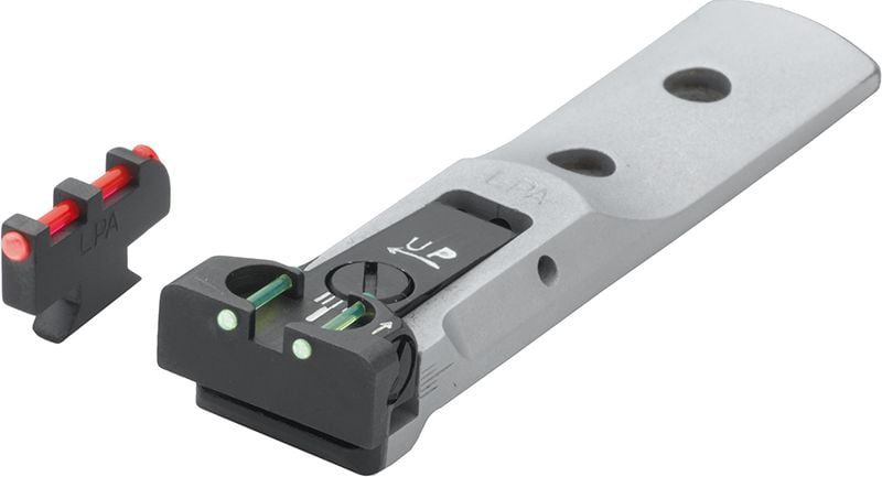 Fusion Firearms Smith & Wesson Revolver – Fiber Optic w/ Plunger Fiber Front – Silver Body