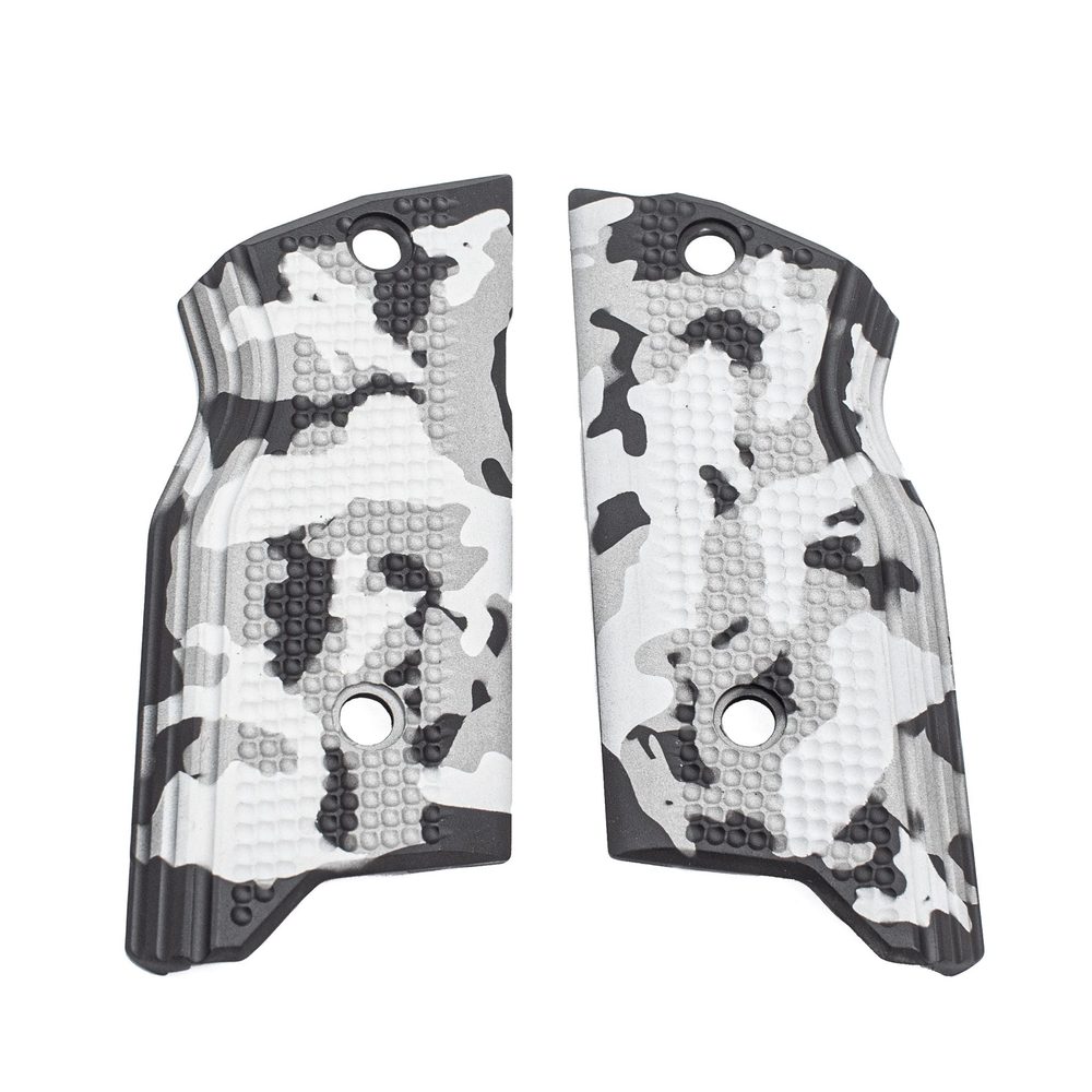 Fusion Firearms XF Pro Grips – Snow Camo – Aluminum