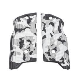 Fusion Firearms XF Pro Grips – Snow Camo – Aluminum